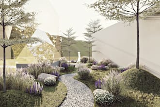 create conceptual landscape design