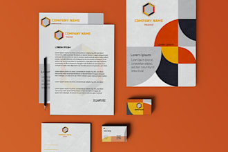 design an elegant logo branding kit and brand identity