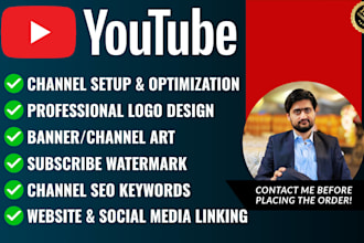 create and optimize your youtube channel