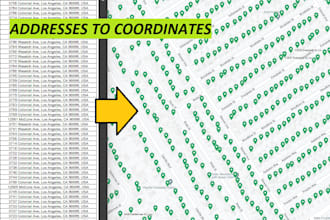 convert coordinates into accurate addresses