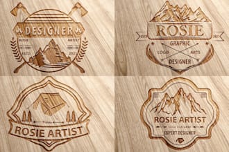 design rustic vintage logo