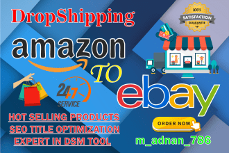 do amazon to ebay dropshipping listings