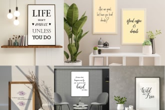 design minimalist, inspirational, typography, quotes poster