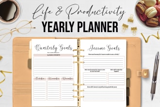create editable canva templates for planners