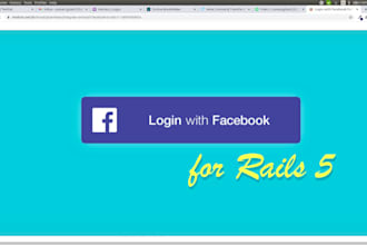 integrate facebook,google authentication in ror