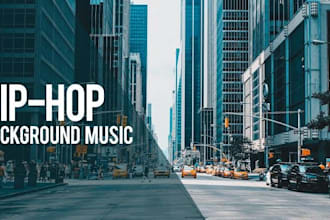 creat vedio background music for yours  choice