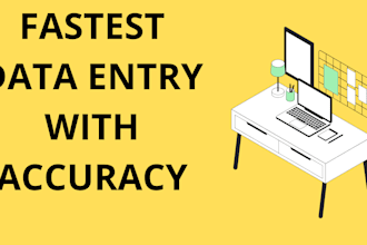 provide fastest data entry with accuracy