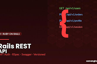 build a secure rest API with ruby on rails for your app or mobile