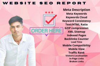 provide expert SEO report website audit and analysis