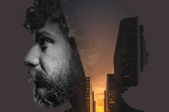 create a double exposure design