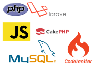 develop PHP laravel, bootstrap, HTML5, javascript website