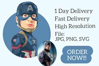 draw cartoon avatar from your photo