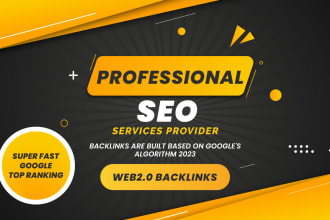 build web 2 0 backlinks SEO friendly contextual links