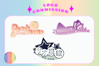 custom design a logo for vtuber and streamer