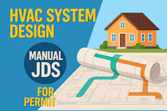 do hvac load calculation and drawings for city permit