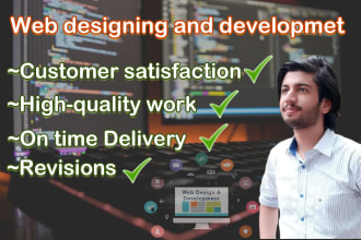 develop a high quality responsive blockchain website