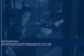 design powerpoint presentation template and PPT slides