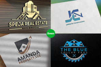 design a realtor, real estate, or property logo