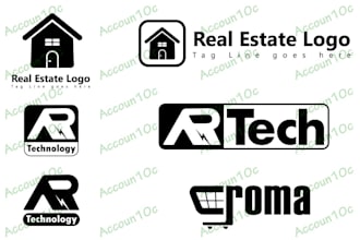 design professional alphabets and letters logo and stickers