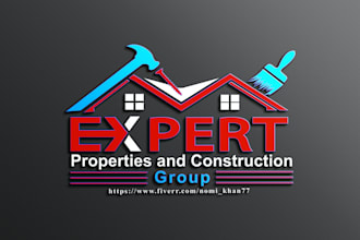 do professional real estate logo design