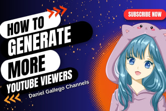 design and edit anime youtube thumbnail for your amv video