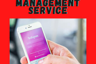 grow and manage instagram account with organic followers