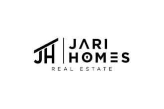 design luxury real estate, property and construction logo
