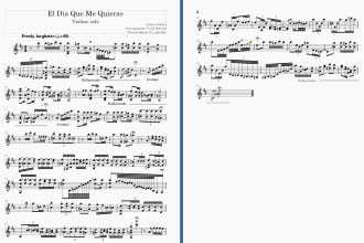 transcribe or arrange string pieces from audio files