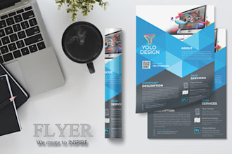 design professional flayer for your inspiration