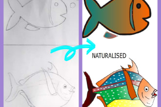vectorize any hand drawn image using inkscape, illustrator