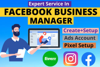 create fresh facebook business manager and ads account setup