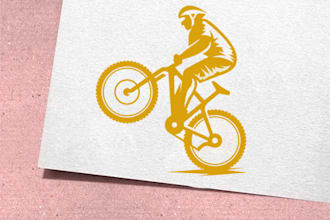 super high quality bicycle logo design for your business