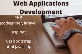 develop PHP web application for you