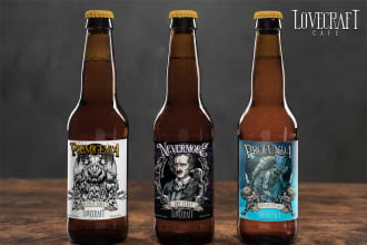 design your beer can or bottle label