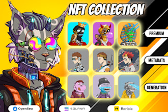 create 10k nft art collection