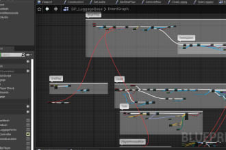 use unreal engine to implement your ideas with blueprints