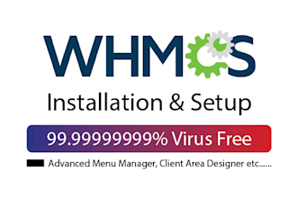 do complete whmcs installation