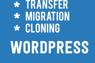move your wordpress website to a new hosting