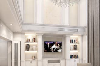produce 3d rendering with 3ds max
