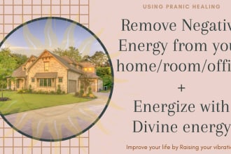 remove negative energy and low vibration from your home or office