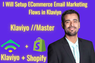 setup ecommerce email marketing flows in klaviyo