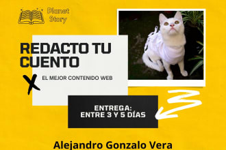 write your story in spanish