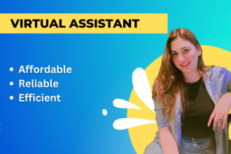 be your reliable executive admin virtual assistant
