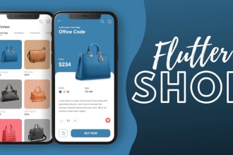 develop a hybrid app using flutter for android and ios