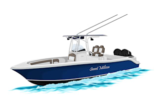 draw your boat into vector cartoon art illustration