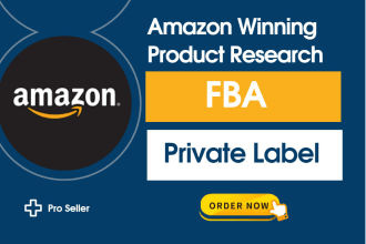 do amazon fba product research for private label or wholesale