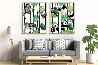 do minimalist trending printable wall art design