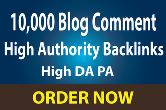 do 10,000 blog comment backlinks use search engine ranker