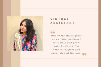 be the virtual assistant for your business