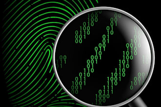 do digital forensics for you and report writing as well
